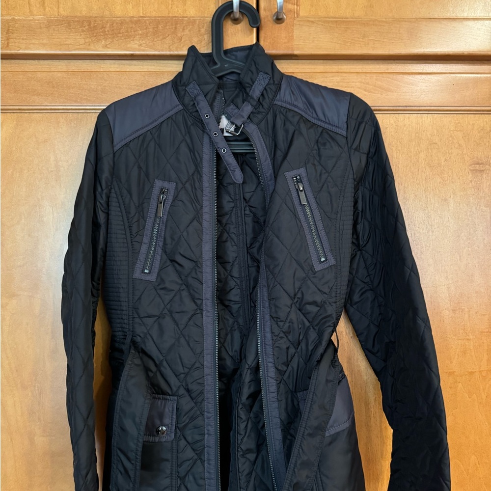 Banana Republic Black Quilted Jacket